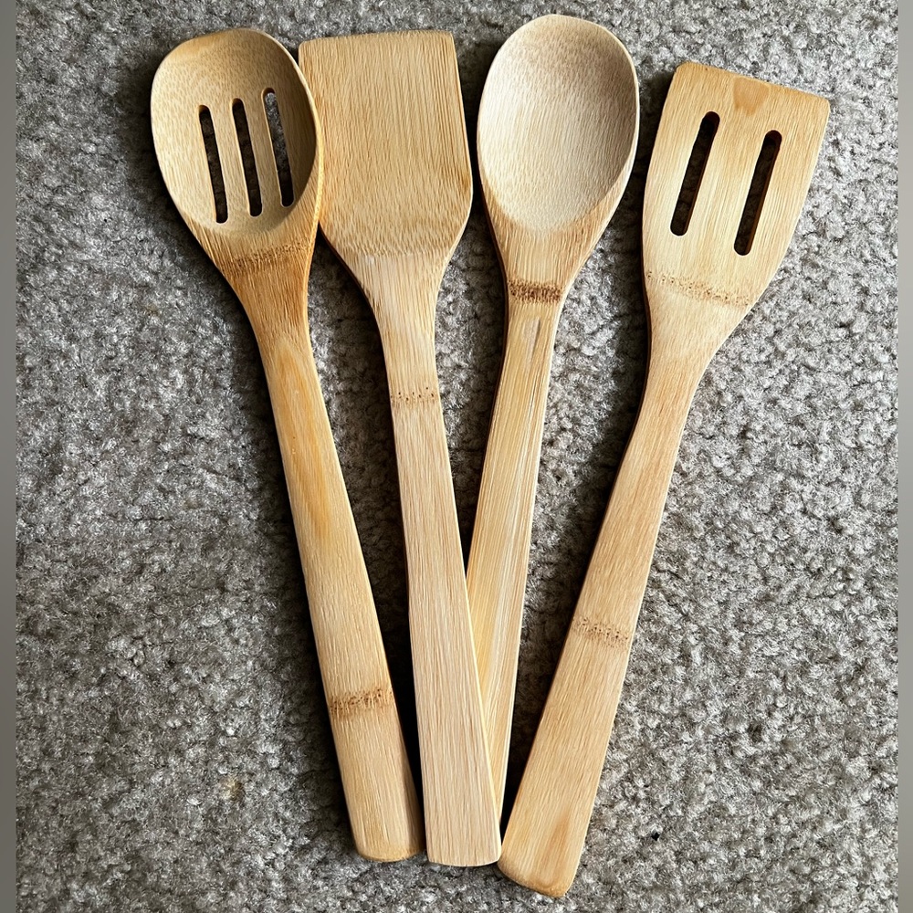 NEW Basic Essentials Wooden Spoon Set